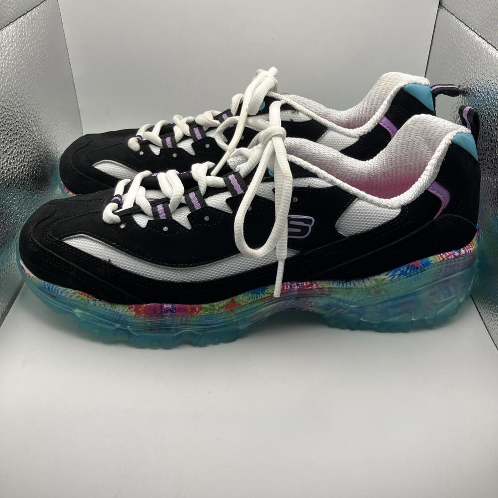 Skechers Women's D'Lites Crystal New Streak Sneakers Sz 11 NWOB - Picture 2 of 10